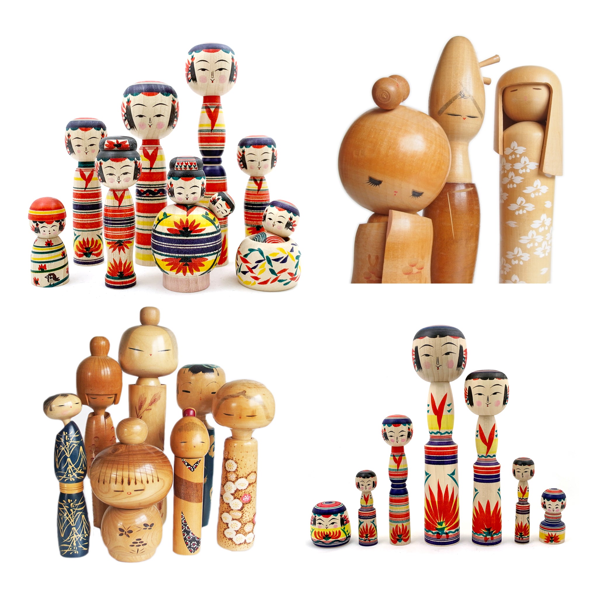 伝統 こけし 26体 セット まとめ 大量 kokeshi doll たこ坊主 伝統 こけし 26体 セット まとめ 大量 kokeshi doll たこ坊主