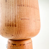 COMING SOON! Rare, Enormous Sculptural Kokeshi by Issetsu Kuribayashi.