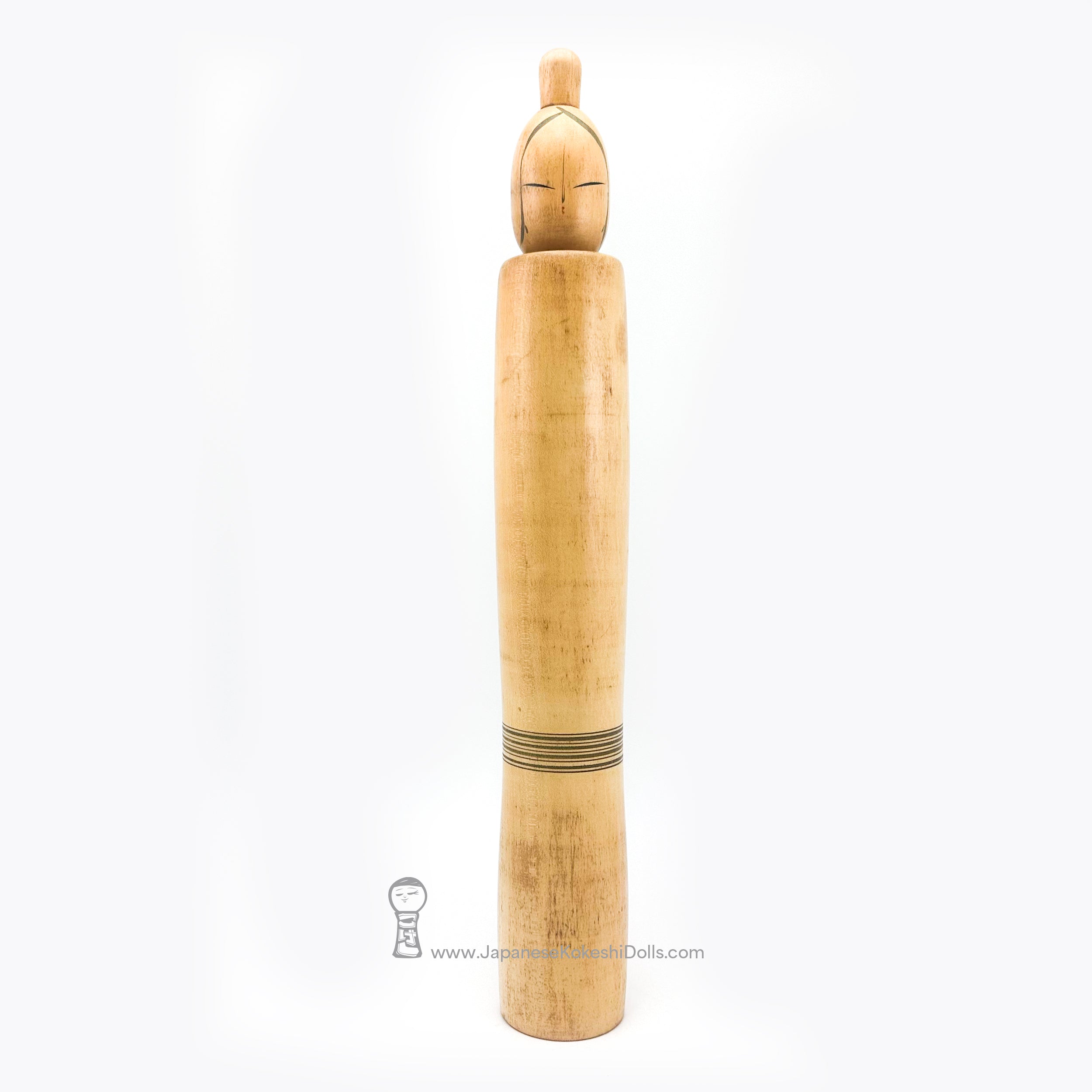 RARE Kokeshi Doll by Shozan Shido. Stylish Mid-Century
