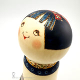 Darling Kokeshi Girl. Brand New! One of A Kind Sosaku Kokeshi by Katsura Kato.
