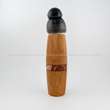 Modern Kokeshi by Izumi Oki. Rare, Gorgeous Sosaku / Kindai Kokeshi