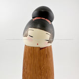 Modern Kokeshi by Izumi Oki. Rare, Gorgeous Sosaku / Kindai Kokeshi