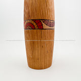 Modern Kokeshi by Izumi Oki. Rare, Gorgeous Sosaku / Kindai Kokeshi