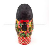 Kokeshi. Rare Kokeshi Doll by Ichiko Yahagi. Tall MASTERPIECE. Handmade, 2022.