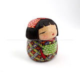 One-of-a-kind Kokeshi! Exceptional Work by Ichiko Yahagi.