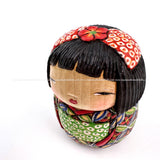 One-of-a-kind Kokeshi! Exceptional Work by Ichiko Yahagi.