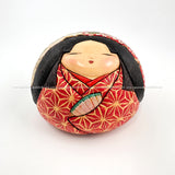 Kokeshi. RARE, Superb Kokeshi Doll by Ichiko Yahagi. One-of-a-Kind!