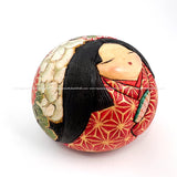 Kokeshi. RARE, Superb Kokeshi Doll by Ichiko Yahagi. One-of-a-Kind!