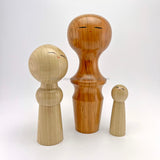 Kokeshi. Original, Ltd Edit. Kokeshi by JapaneseKokeshiDolls.com. Modern, Sculptural Kokeshi
