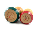 Kokeshi. Pair of LARGE Vintage Kokeshi Dolls by Hashime Takahashi.