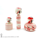 BRAND NEW! Japanese Kokeshi Dolls. Captivating Kokeshi by Tsukasa Wagatsuma.