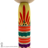 Kokeshi Family Brand New Traditional Kokeshi by Takashi Kamata. Dento Kokeshi.