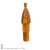 Gorgeous Kokeshi Doll by Shozan Shido. Stylish Mid-Century Modern Design. Sosaku (creative) Kokeshi.