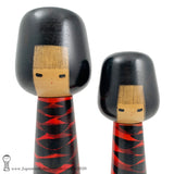 Kokeshi. EXTRAORDINARY Award-winning 1960s Kokeshi by Hideo Ishihara. RARE Sosaku Kokeshi.
