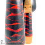 Kokeshi. EXTRAORDINARY Award-winning 1960s Kokeshi by Hideo Ishihara. RARE Sosaku Kokeshi.