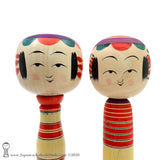 ADORBS! Brand New Traditional Kokeshi by Takashi Kamata. Dento Kokeshi.