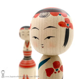Kokeshi, Brand New! ADORABLE Brother-Sister Pair of Kokeshi Dolls by Tamio Niiyama