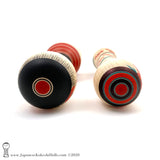 Kokeshi, Brand New! ADORABLE Brother-Sister Pair of Kokeshi Dolls by Tamio Niiyama