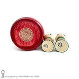 Kokeshi. Santa & Two Elves. Christmas Kokeshi Dolls. Japanese Wooden Dolls.