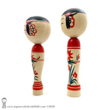 BRAND NEW Pair of Kokeshi Dolls by Yoshinori Niiyama. Quirky! Beautiful! Ltd Availability!