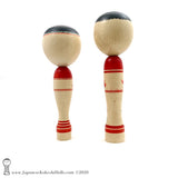 BRAND NEW Pair of Kokeshi Dolls by Yoshinori Niiyama. Quirky! Beautiful! Ltd Availability!