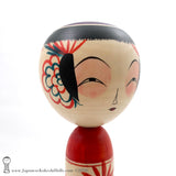 BRAND NEW Pair of Kokeshi Dolls by Yoshinori Niiyama. Quirky! Beautiful! Ltd Availability!