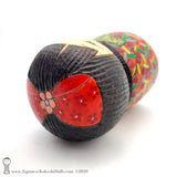 New! Colorful Kokeshi by Ichiko Yahagi. One-Of-A-Kind! Kawaii!