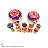 ADORBS! Brand New Traditional Kokeshi by Takashi Kamata. Dento Kokeshi.