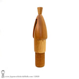 Gorgeous Kokeshi Doll by Shozan Shido. Stylish Mid-Century Modern Design. Sosaku (creative) Kokeshi.