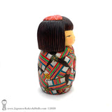 Kokeshi. Brand New Gorgeous Kokeshi Doll by Ichiko Yahagi. Japanese Wooden Doll!