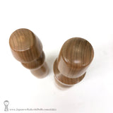 Original Kokeshi by JapaneseKokeshiDolls.com. Modern, Sculptural Kokeshi. Cherrywood. Stylish.