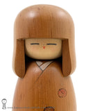 Kokeshi. New-in-Box Creative (sosaku) Kokeshi Doll by Isao Sasaki. Japanese Wooden Doll.