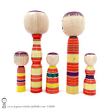 ADORBS! Brand New Traditional Kokeshi by Takashi Kamata. Dento Kokeshi.