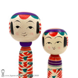 Kokeshi Doll Pair. NEW! Eames House Kokeshi by Takashi Kamata.