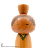 Vintage Kokeshi by Daisuke Takeda. Rare Sosaku (creative) Kokeshi. Elegant!