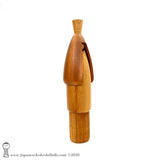 Gorgeous Kokeshi Doll by Shozan Shido. Stylish Mid-Century Modern Design. Sosaku (creative) Kokeshi.