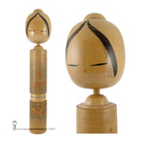 GIANT KOKESHI. Rare Tall Kokeshi by Suigai Sato, Master Kokeshi Artisan. Vintage.
