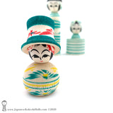 Japanese Kokeshi Dolls. NEW! Adorable Kokeshi by Tsukasa Wagatsuma.