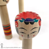 Kokeshi. BRAND NEW! Traditional Kokeshi Dolls by Toshio Takada. TALL!