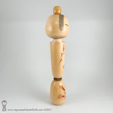 Kokeshi. TALL. Award-Winning Jumbo Kokeshi Doll. Mint-in-Box Vintage Kokeshi by Sadao Kishi.