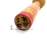 Kokeshi. QUIRKY Takobozu / Zenkichi style Kokeshi Doll with Delightful Eyes.