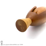 Gorgeous Kokeshi Doll by Shozan Shido. Stylish Mid-Century Modern Design. Sosaku (creative) Kokeshi.