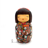 Kokeshi. Brand New Gorgeous Kokeshi Doll by Ichiko Yahagi. Japanese Wooden Doll!