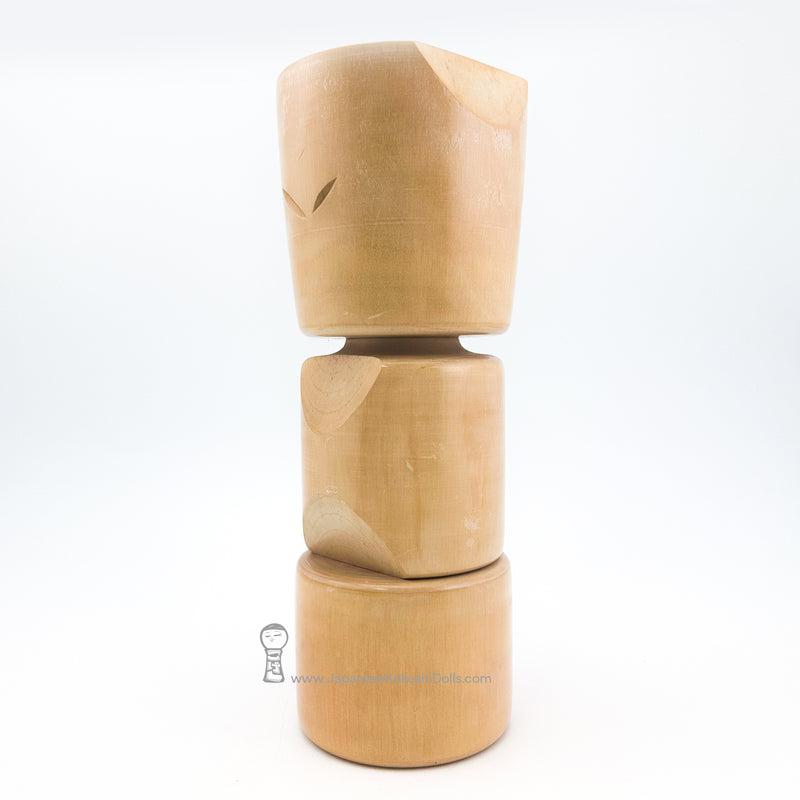 COMING SOON! Stunning Abstract Vintage Kokeshi Doll by Harumasa Tanaka.