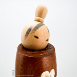 Astonishingly Beautiful! Rare Vintage Kokeshi Doll by Hiroshi Kato.