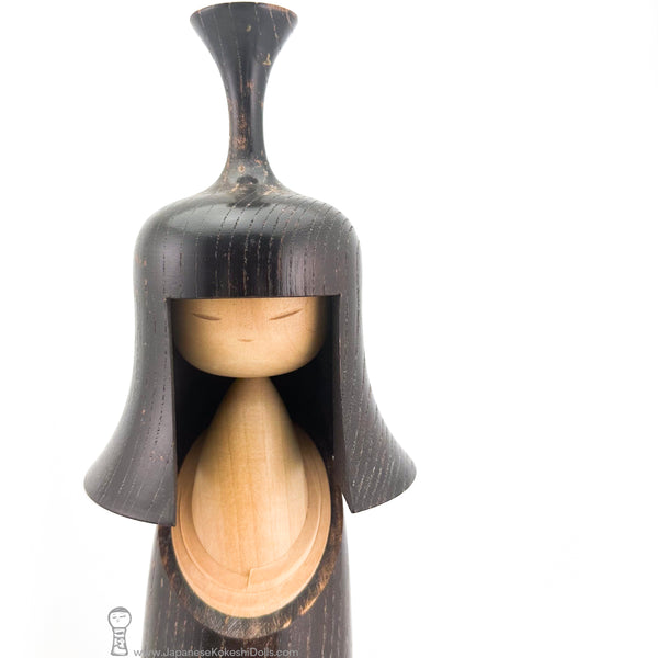 Tall & Elegant. Super RARE Sosaku Kokeshi by Seiju Kon