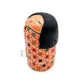 One-of-a-Kind! FABULOUS Kokeshi Doll by Ichiko Yahagi.