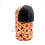 One-of-a-Kind! FABULOUS Kokeshi Doll by Ichiko Yahagi.