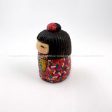 k2307010 Kokeshi. Brand New Gorgeous Kokeshi Doll by Ichiko Yahagi.