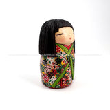 Enchanting Kokeshi Doll by Ichiko Yahagi.